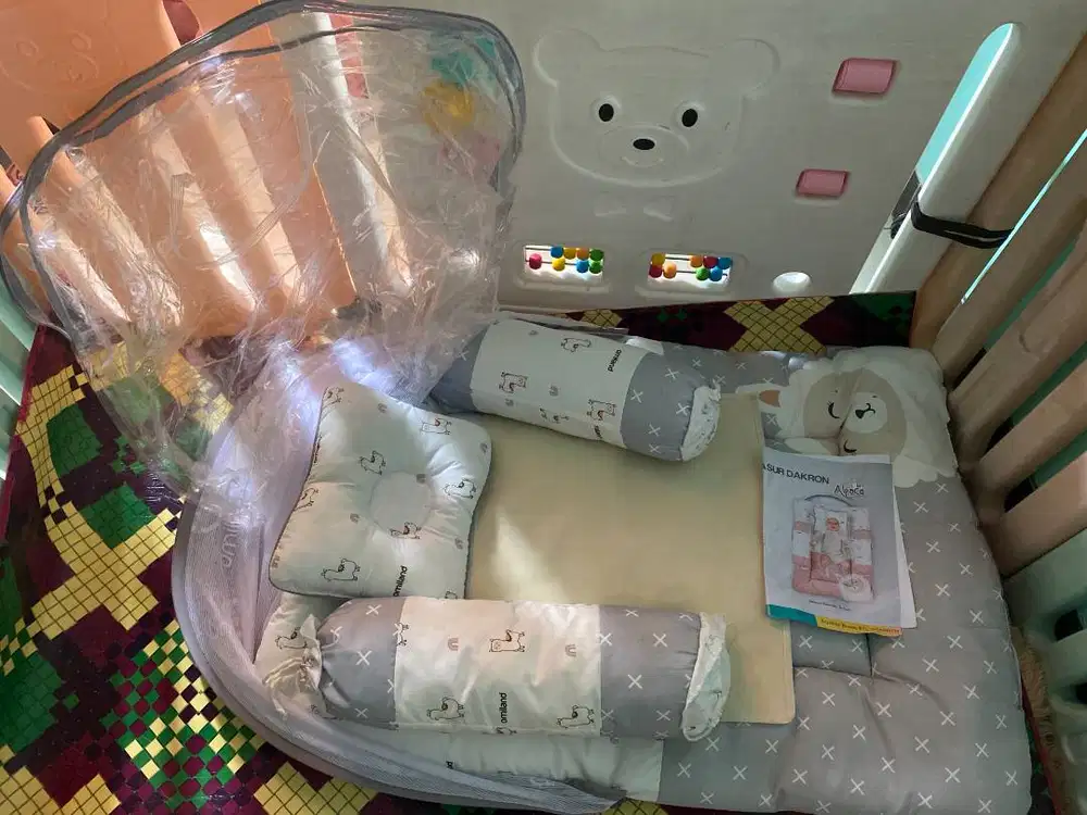 Preloved Omiland Kasur Dakron Alpaca Series | Alpaca Grey | Pembelian