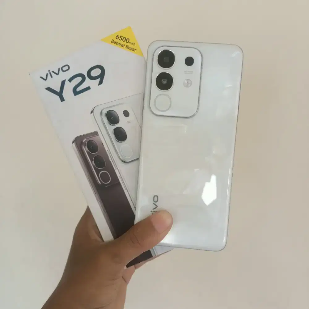 Vivo Y29 Mulus Lengkap Fullset, Bisa COD Menyesuaikan
