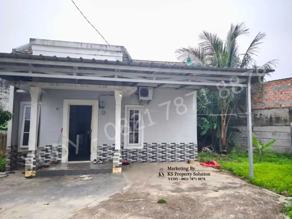 Rumah Dijual Tanah Luas 170 m² di Jl. Sosial Gandus, Palembang – Type 36, 2 KT, PDAM 24 Jam, Hadap Utara, Dekat RSUD Gandus & Alfamart Gandus Sosial