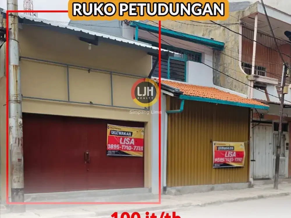 Ruko Disewakan di Petudungan Cocok Untuk Usaha