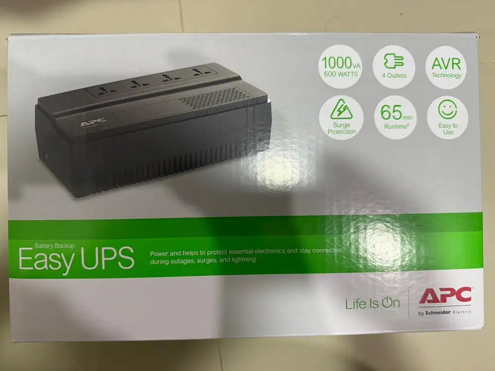 UPS APC BV1000I-MS 600Watt