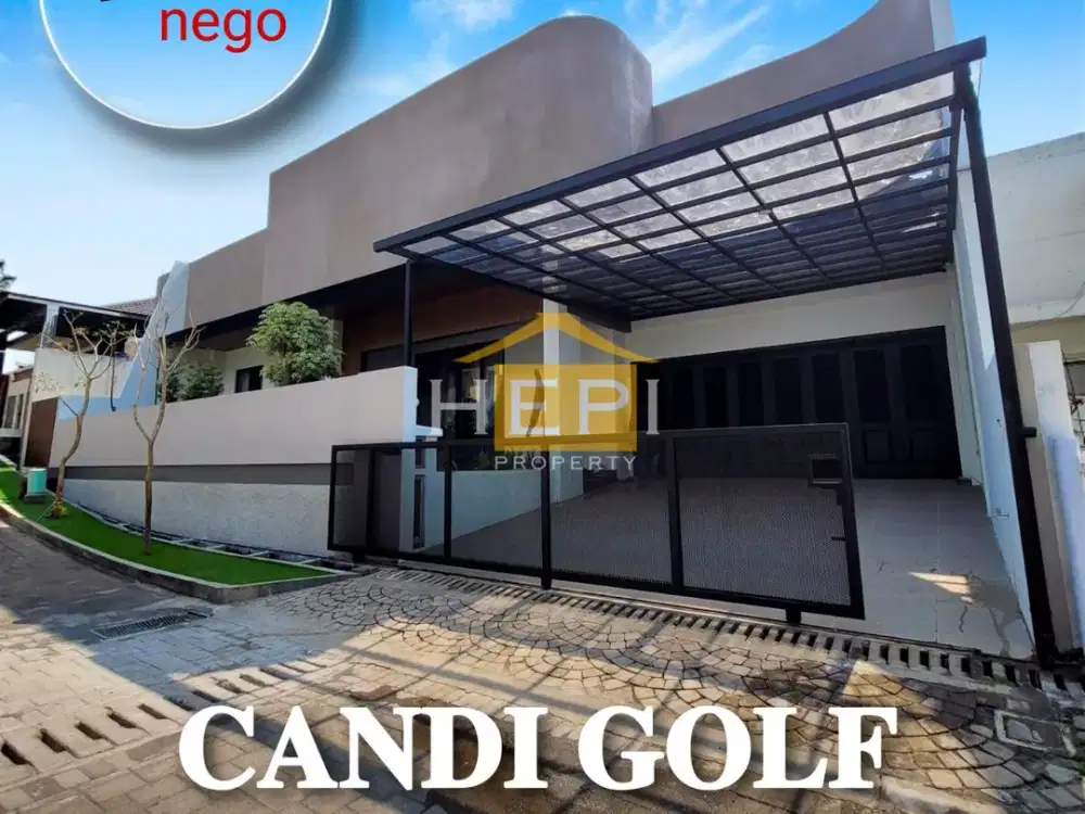 Dijual Rumah Mewah di Candi Golf Segmaran