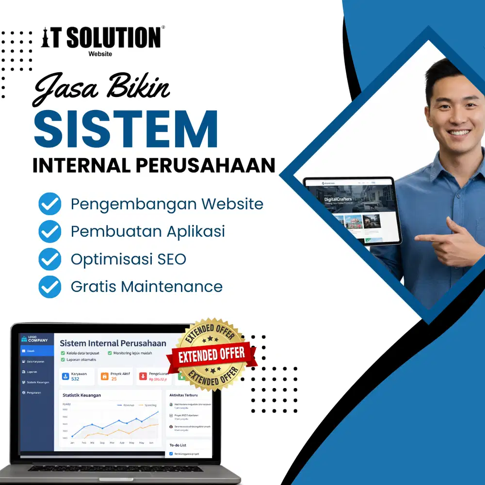 Jasa Bikin Sistem Internal Perusahaan – Aplikasi Manajemen Bisnis