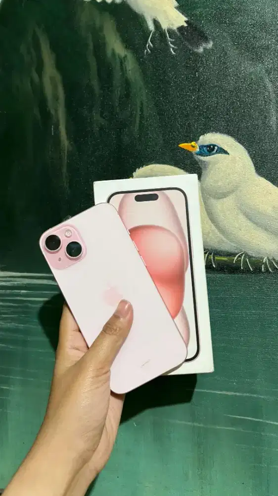 IPHONE 15 128 IBOX PINK GARANSI ON