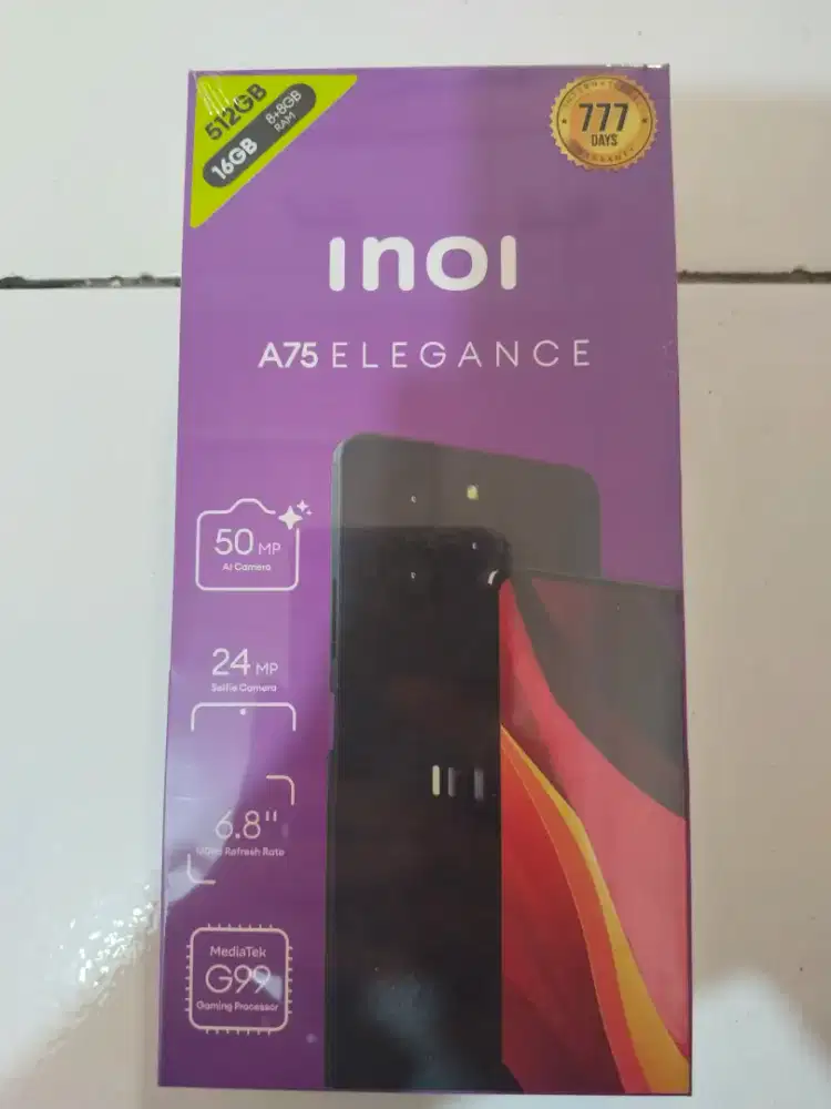 Inoi a75 8+8/512 (BARU)