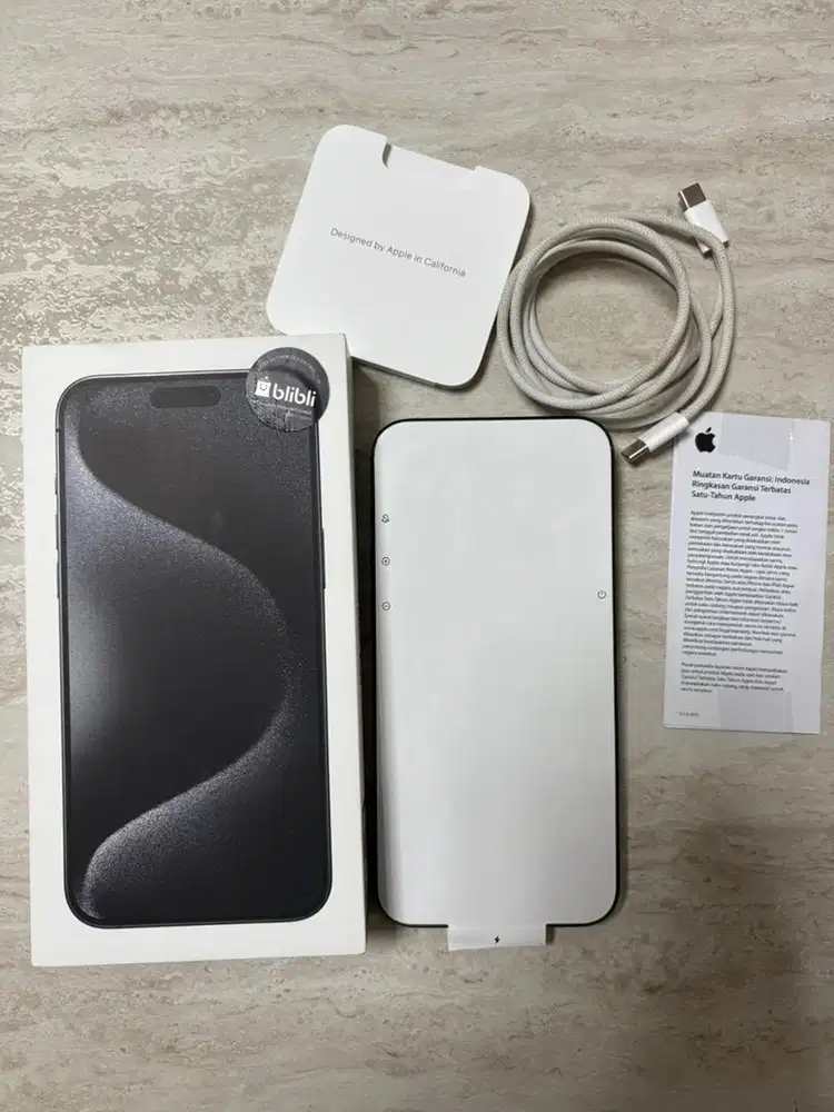 Iphone 15 pro max 512gb hitam