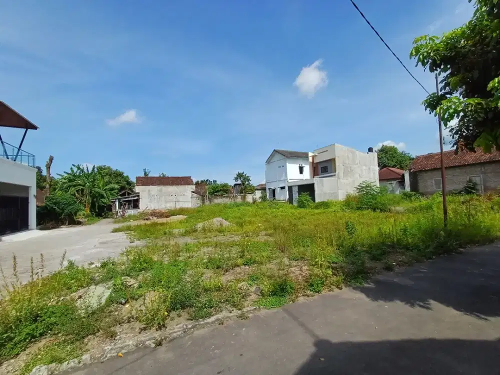 Tanah SHM Jogja Strategis Dekat Tol Kalasan