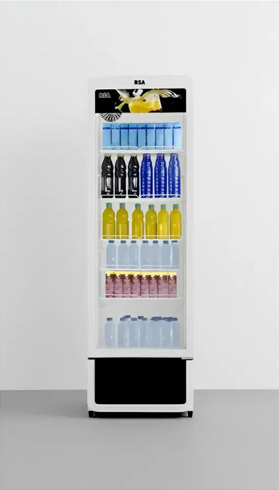 Showcase RSA RUBY-280 280 liter 240 watt 5 rak