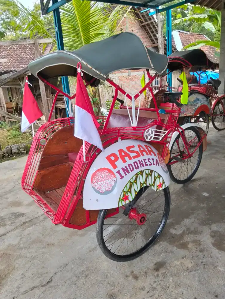 Becak onthel klasik