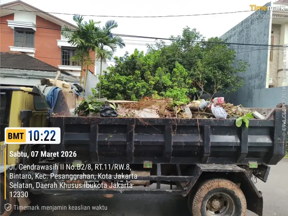 Jasa angkut puing dan sampah