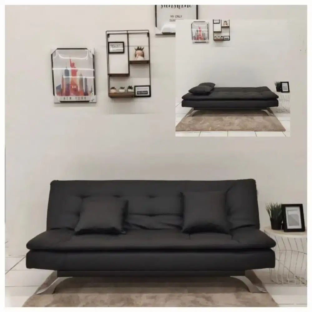 SOFABED HITAM 2JT AN