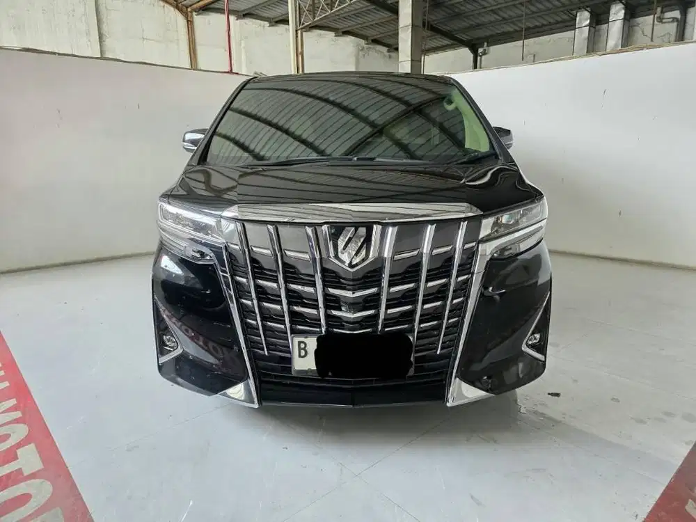 Low km baru 54rban Toyota Alphard G 2.5 AT ( Matic ) 2018 Hitam Mulus
