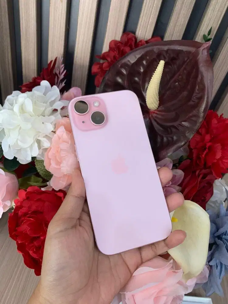 IPHONE 15 PINK SEC RESMI INDO