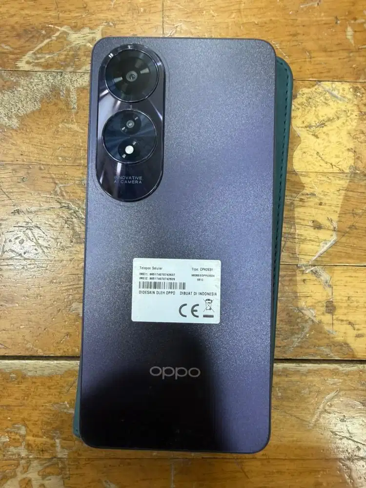 Dijual cepat oppo A60 16/256gb mulus belum pernah servis