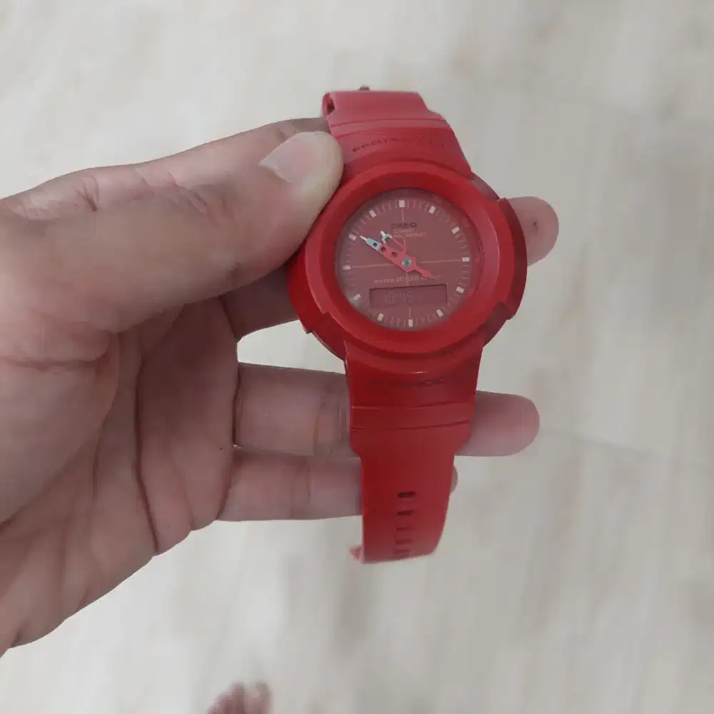 Jam tangan gshock merah