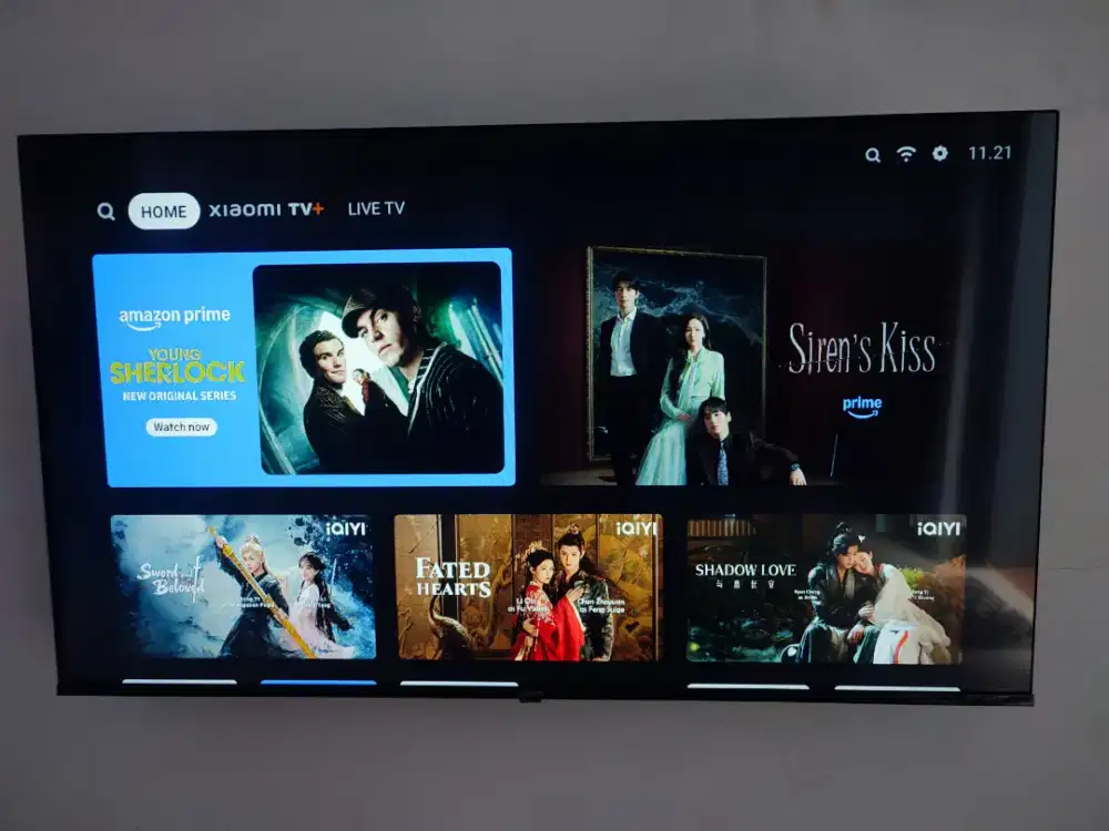 DIJUAL TV ANDROID MEREK XIAOMI 43 INC