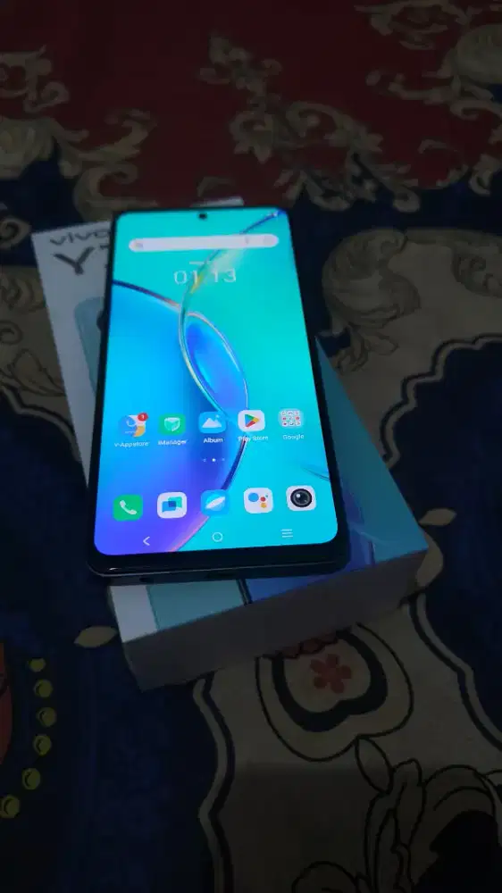 vivo y36 256gb black fulset original