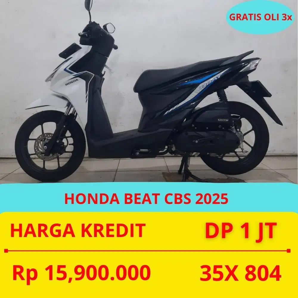 PROMO SUKSES MOTOR HONDA BEAT CBS DP MURAH 1 JUTA