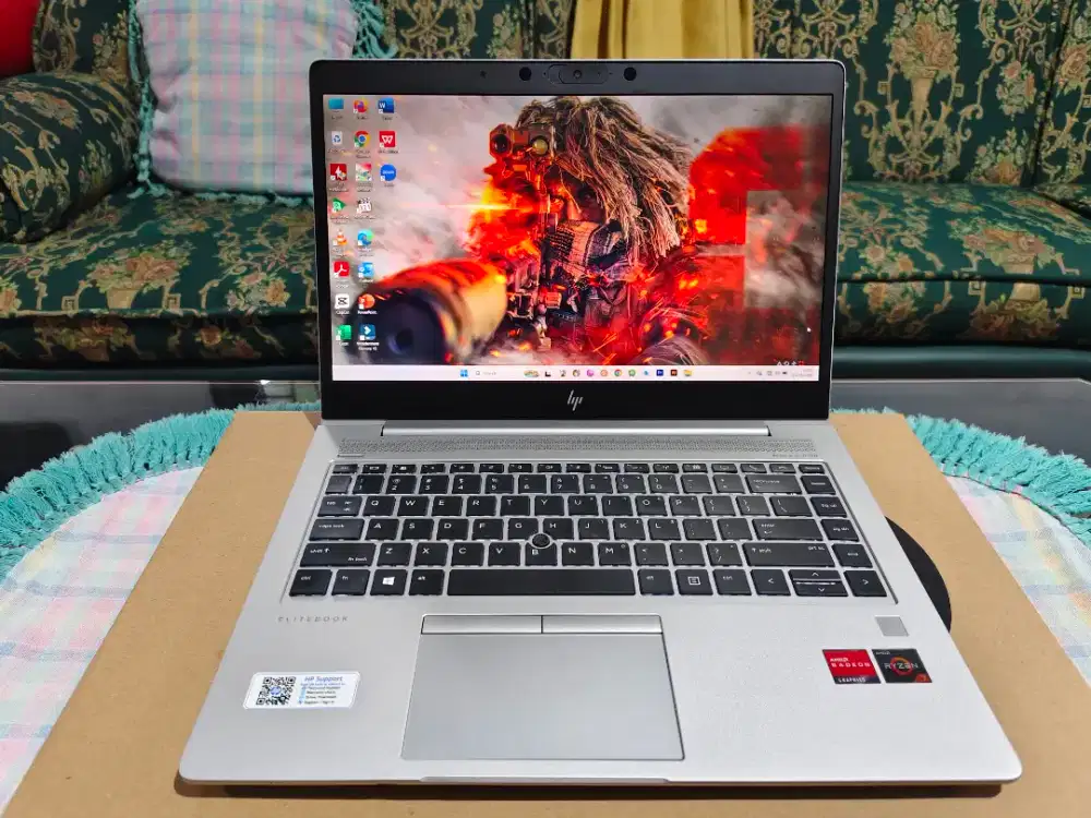 Laptop hp elitebook 745 g6 ryzen 7 3700u 16/512 vga radeon rx vega 10