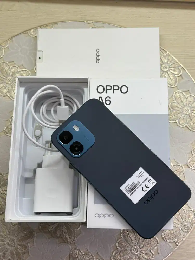 Oppo a6 6/256gb fullset mulus