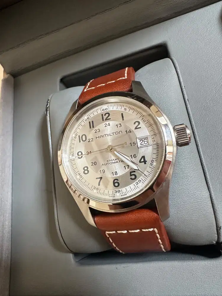 Hamilton Khaki Field Automatic Silver Dial