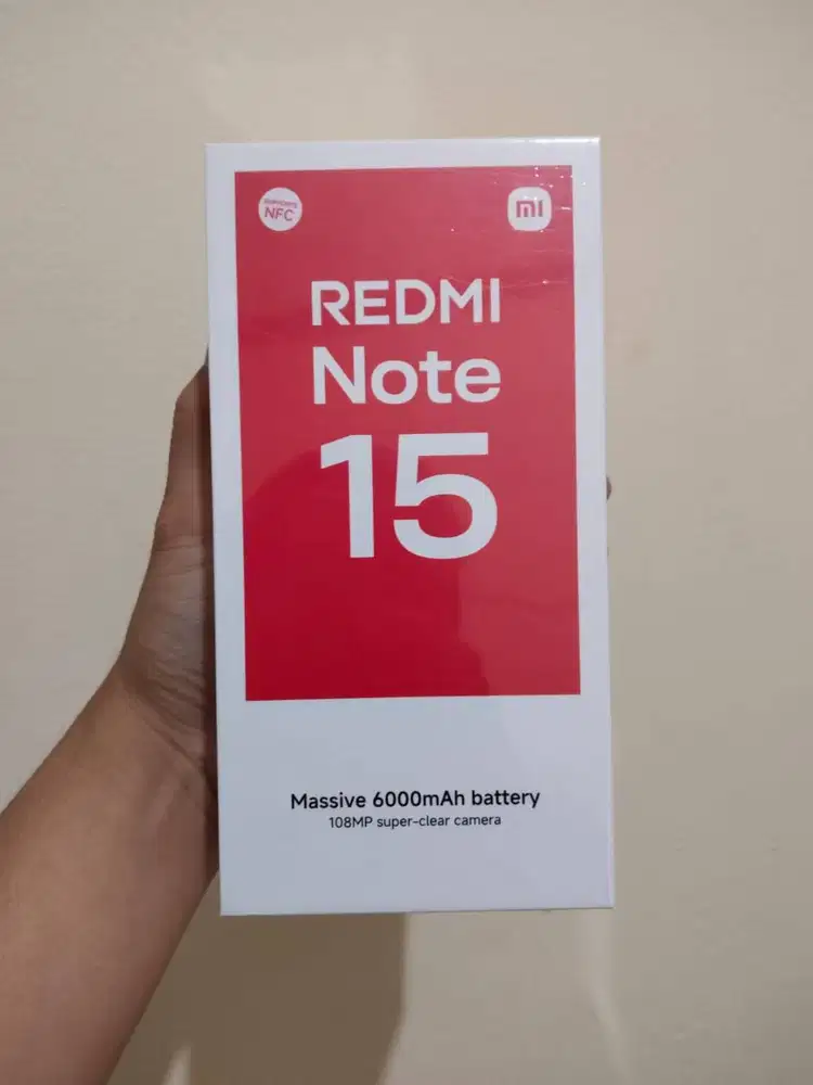 Xiaomi Redmi Note 15 8/256 Black [Baru/BNIB] termuah se Indonesia