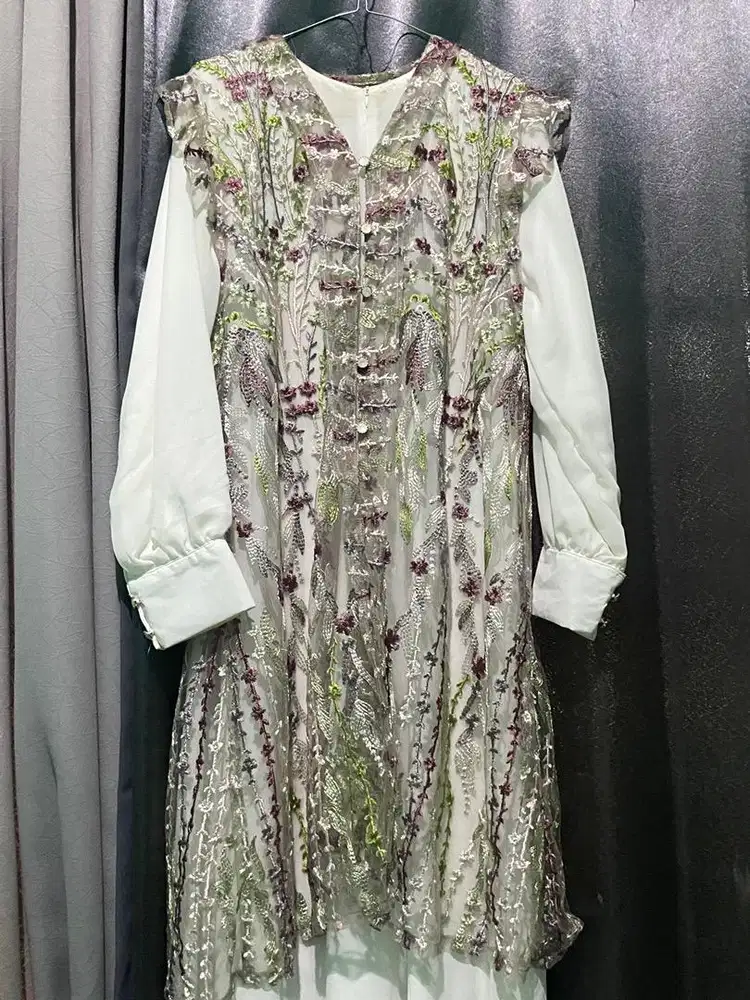 TUNIK BRUKAT ( baju lebaran )