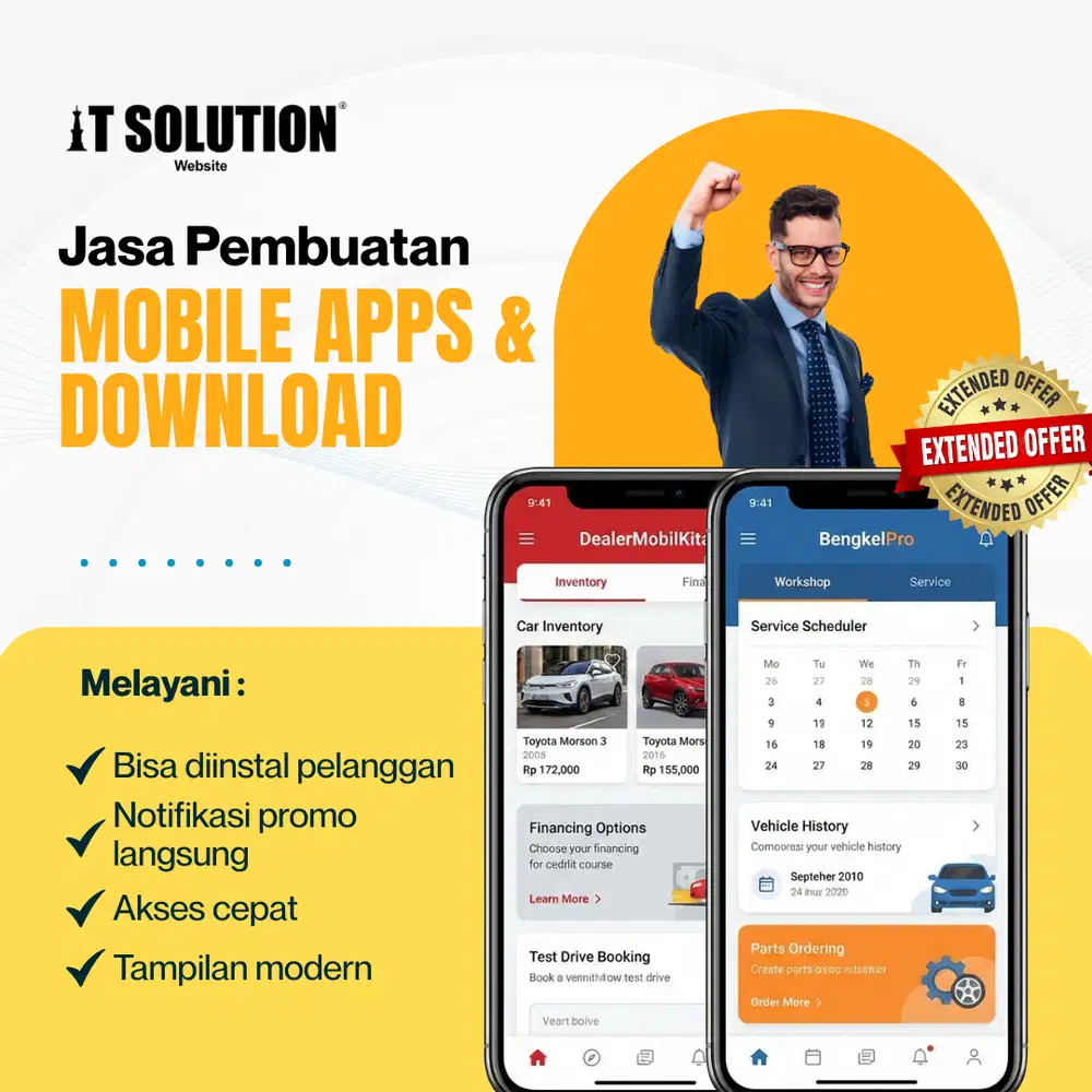 Jasa Pembuatan Mobile Apps – Siap Download di Play Store