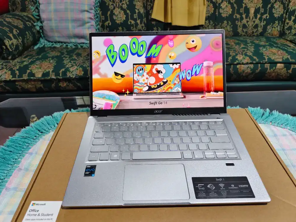 Laptop acer swift 3 infinity 4 core i5 evo 16/512 100%srgb