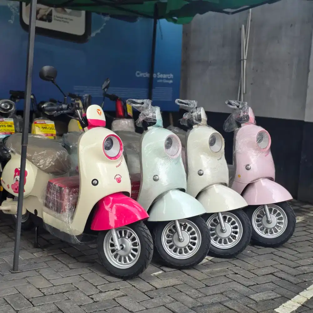 SEPEDA LISTRIK PALING BARU, BISA DI CICIL GA RIBET