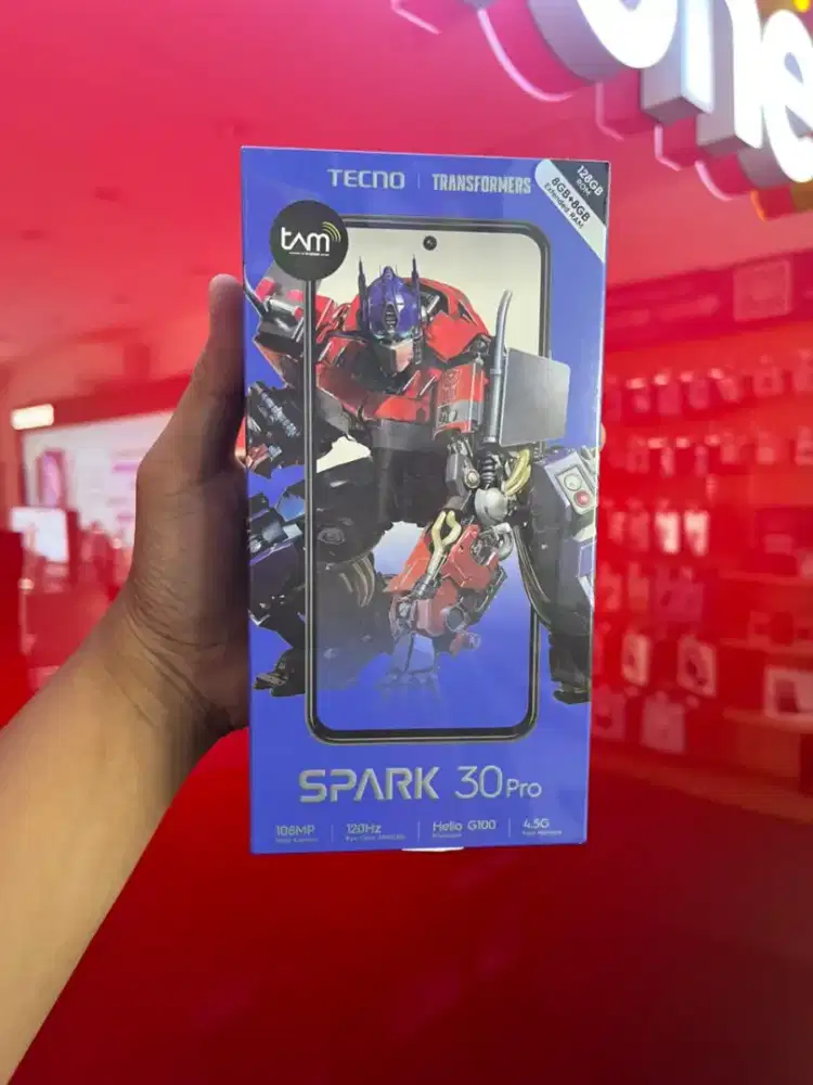 KREDIT CUKUP KTP - TECNO SPARK 30 PRO 8/128gb