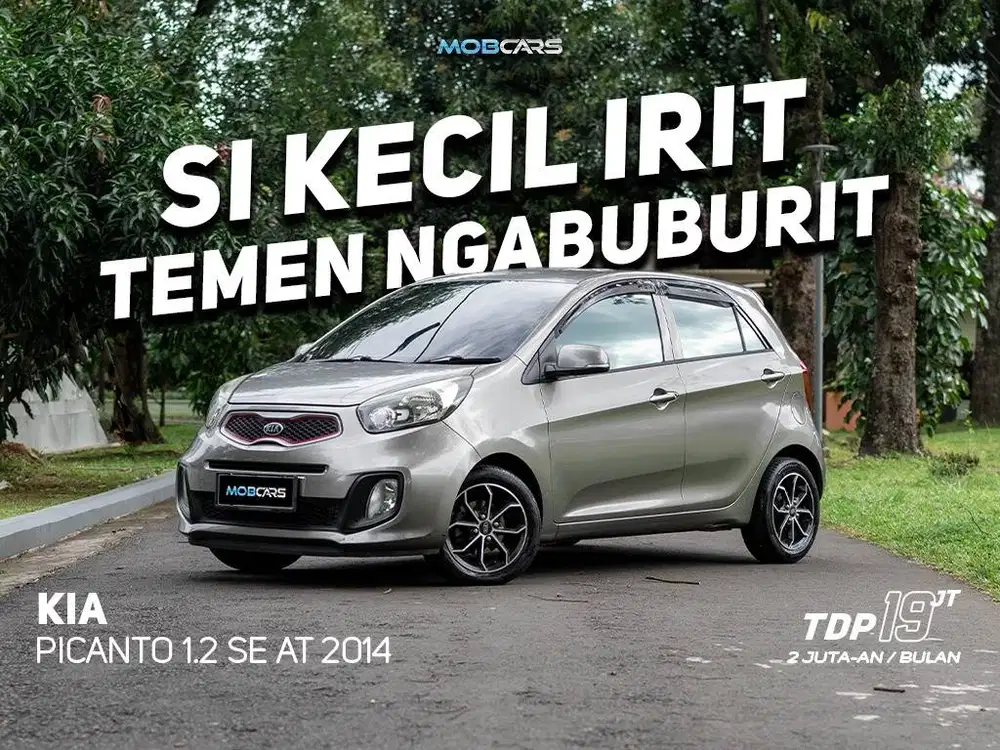 PICANTO 1.2 SE AT MATIC 2014 LOW KM GARANSI MESIN & TRANSMISI