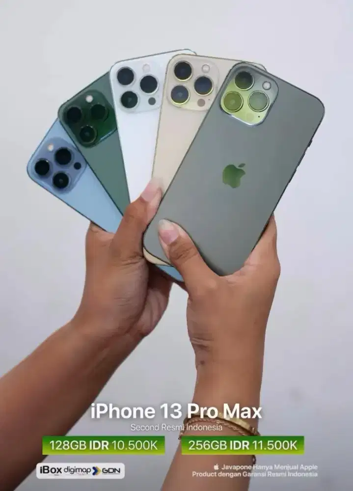 iPhone 13 promax second iBox tanpa DP