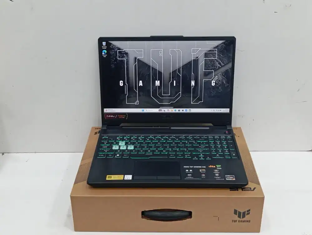 Jual laptop asus tuf gaming a15 baru open box