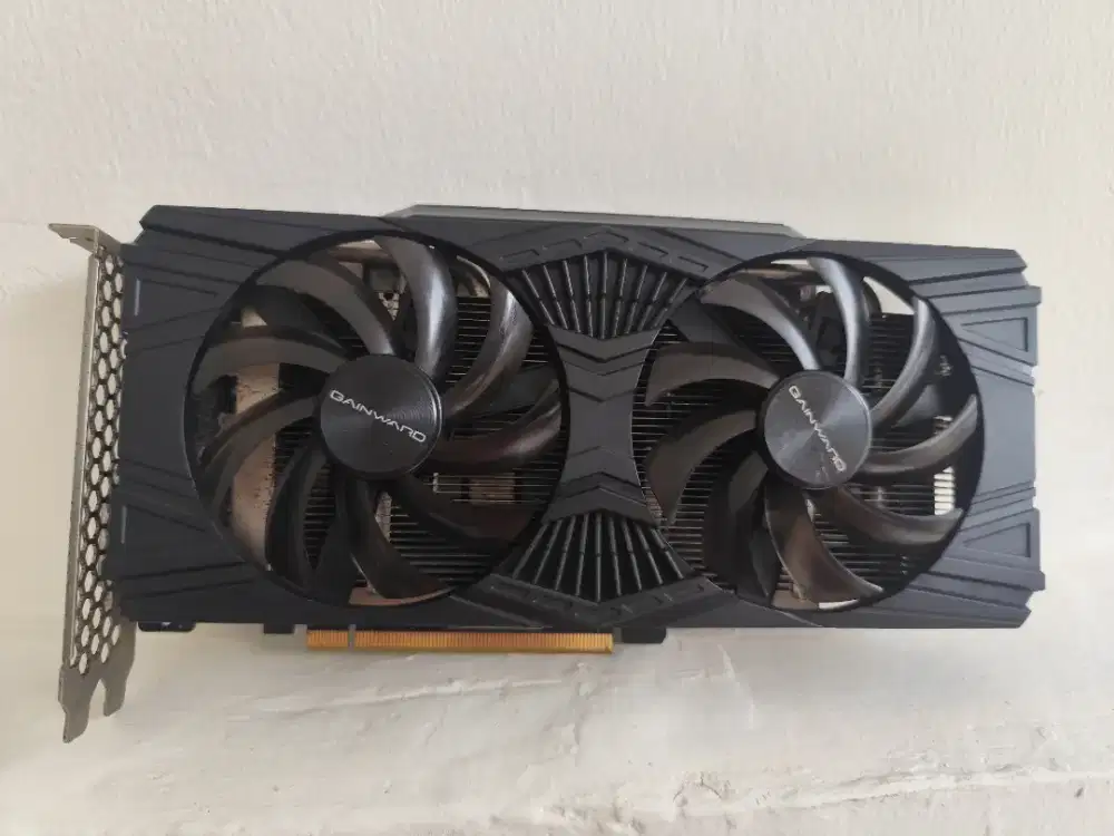 VGA  GTX 1660 Ti  6GB 192-bit GDDR6 Gainward Ghost (Segel Baut Utuh)