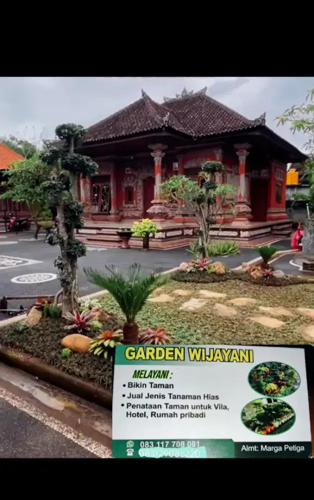 Jasa bikin taman