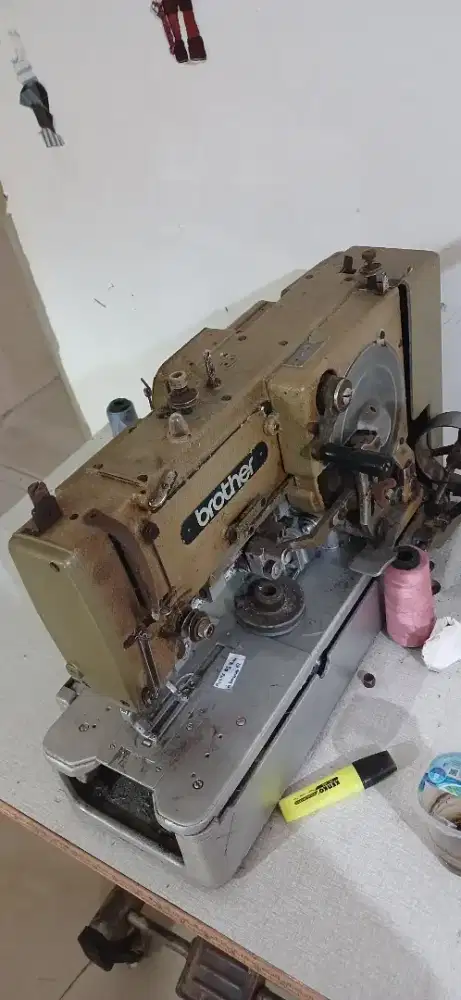 MESIN JAHIT, KANCING, POTONG