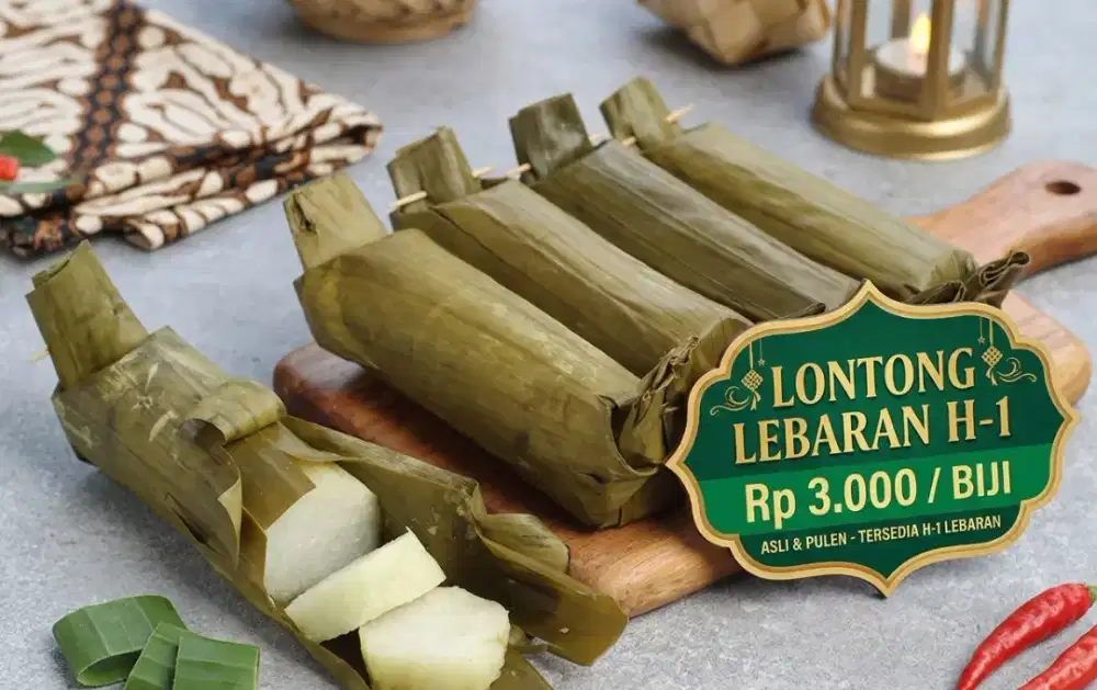 JUAL LONTONG LEBARAN