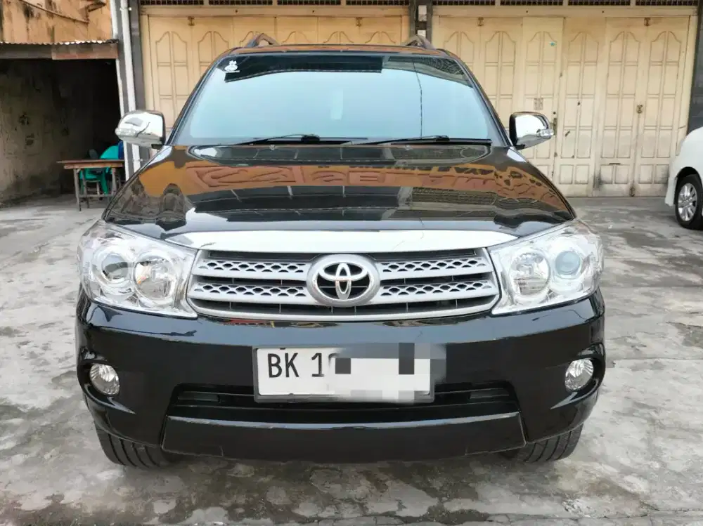 Odo 50rb‼️Toyota Fortuner G Lux Bensin AT Matic Hitam 2008