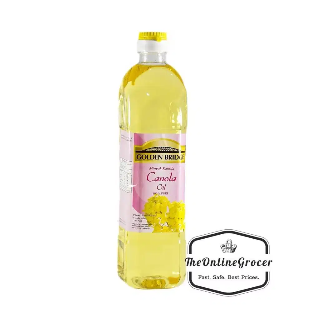 Minyak Kanola Golden Bridge 1 Liter