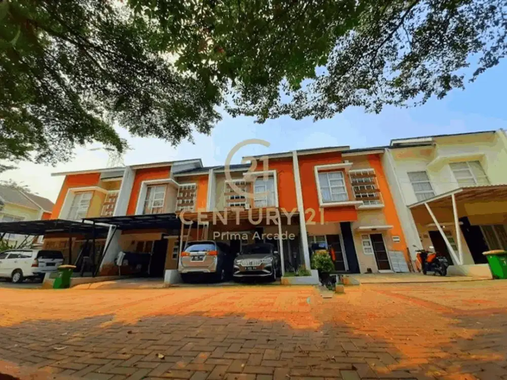 Dijual Rumah dengan 2 lantai di cluster 1 gate system di jalan raya pondok aren (6167-PI)