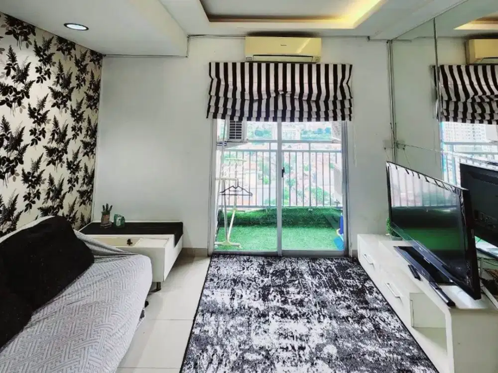Jual Apartemen Cosmo Terrace 2 Bedroom Posisi Hook Furnished