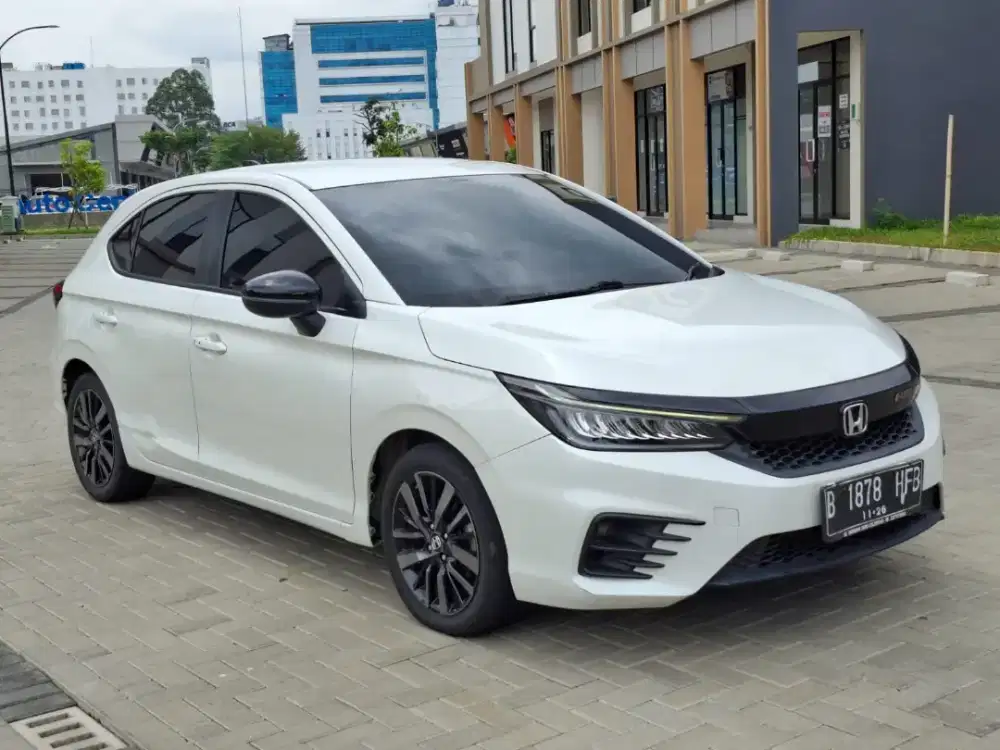Honda City HB AT 2021 Putih KM 25rb