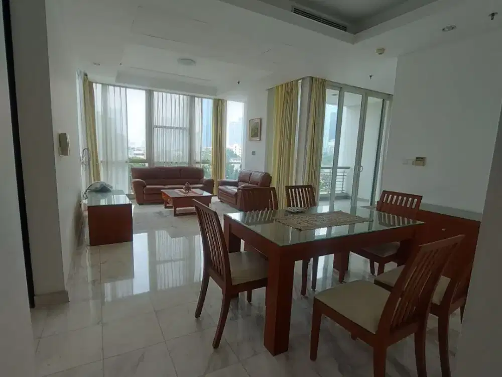 Disewakan Apartment the Peak 3BR uk 136m2 Sudirman Jakpus