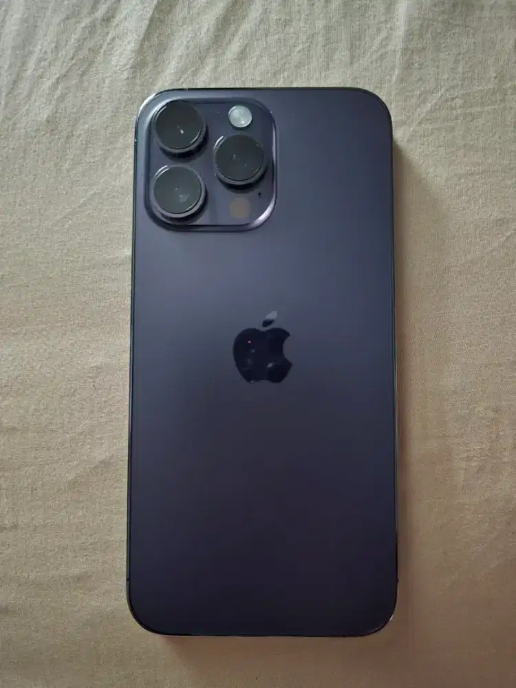 Iphone 14 promax deep purple 128gb second mulus