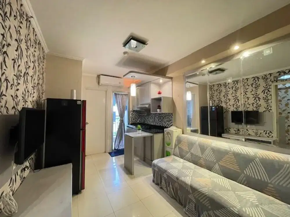 Apartemen Kalibata City Green Palace Tower Sakura 2BR Full Furnished, City View