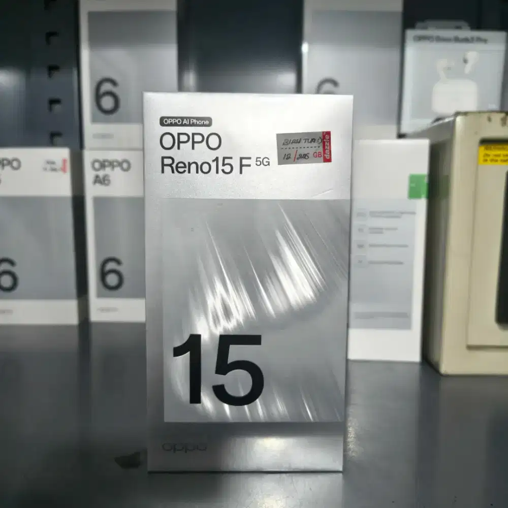 OPPO RENO 15F 8/256 GARANSI RESMI