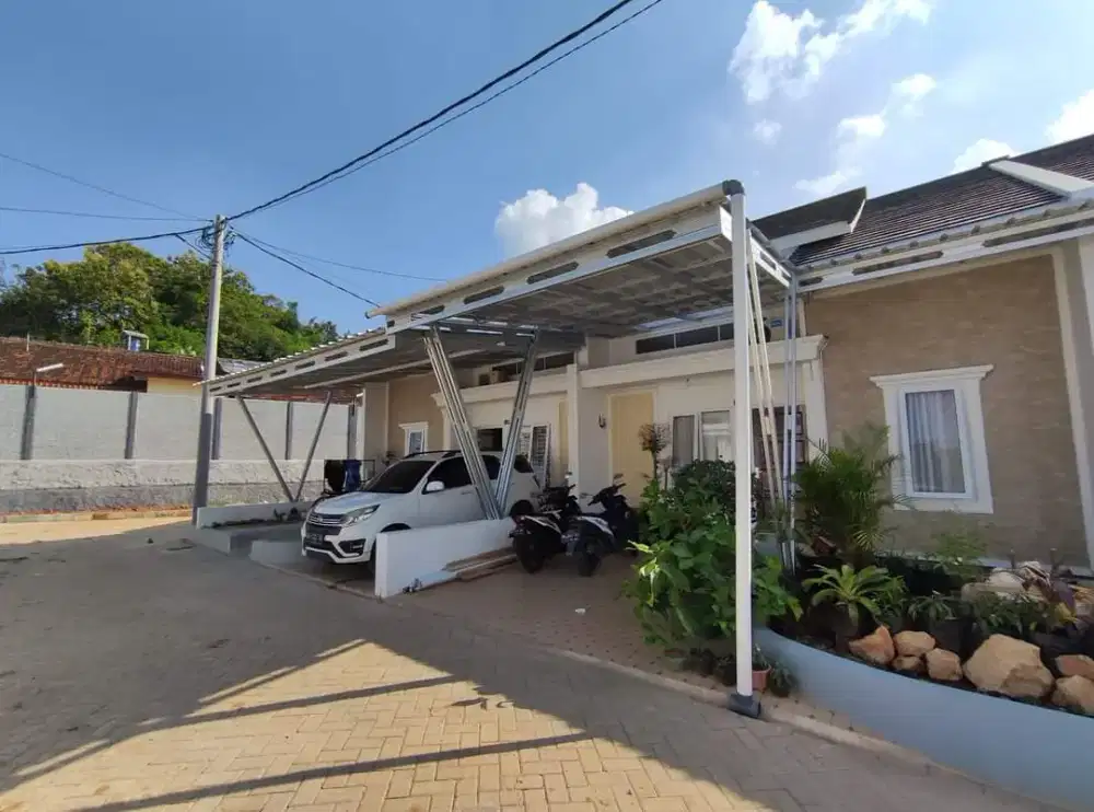 Kanopi rumah, kanopi baja, plafon, gudang