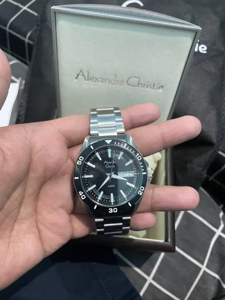 Jam Tangan Pria Alexandre Christie AC 6512 ME