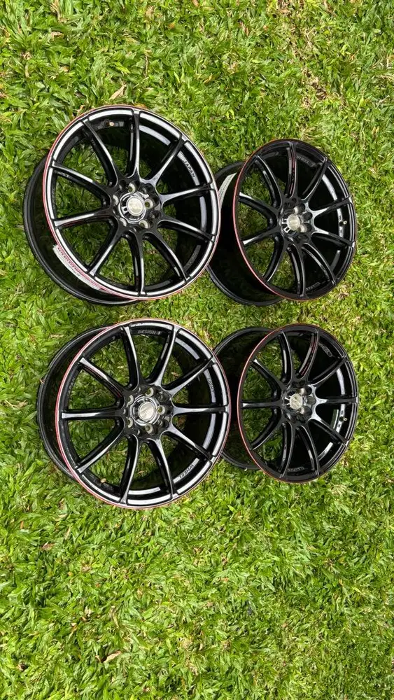 JUAL VELG SECOND RAYS CONCAVE R17 7,5 pcd 5x100/114,3